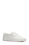Keds Women's Champion Square Toe Canvas Slip On Canvas Sneakers In Snow White