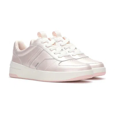 Keds The Court Ii Pearlized Sneaker Women's Pink Leather Comfort Shoes Gal2165