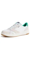 KEDS THE COURT SNEAKERS WHITE/GREEN