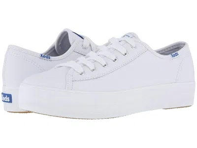 Keds Triple Kick Leather In White