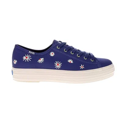 KEDS TRIPLE KICK NAVY CANVAS KW-TRKICK-3A-460 WOMEN'S