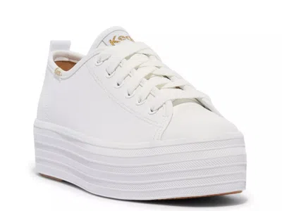Keds Triple Up Platform Sneaker In White