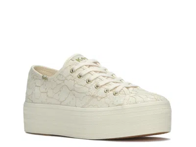 Keds Triple Up Sneaker In Animal Print