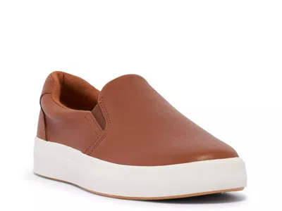 Keds Wide Width Pursuit Slipon Sneaker In Brown