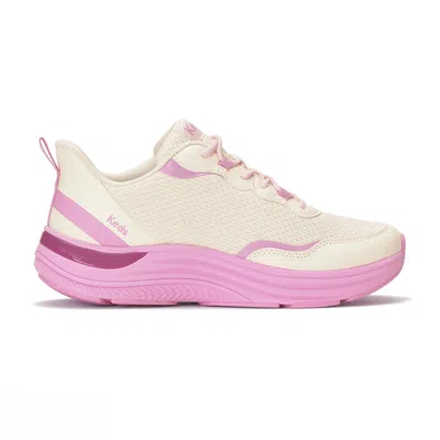 Keds Women's Blissmove Mesh/leather Lace-up Leather Sneakers In Multi