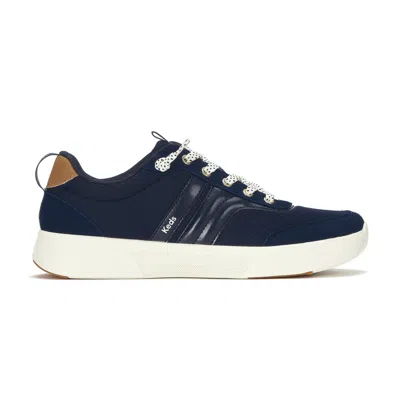 Keds Women's Blisswalk Ubal Mesh/suede/leather Slip-on Leather Sneakers In Blue