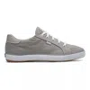 Keds Center Ii Womens Flat Lace Up Casual And Fashion Sneakers In Grey