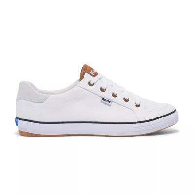 KEDS WOMEN'S CENTER III CANVAS LACE UP CANVAS SNEAKERS