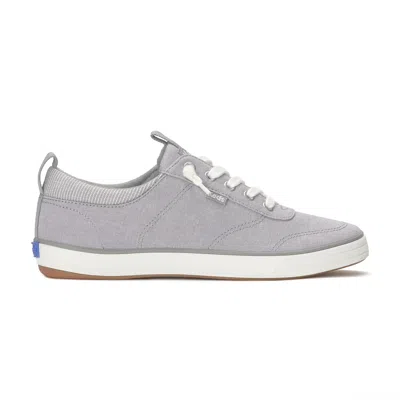 Keds Women's Center Iii Chambray Slip On Canvas Sneakers