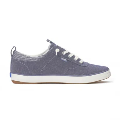 Keds Women's Center Iii Chambray Slip On Canvas Sneakers
