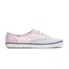 Keds Women's Champion Canvas Colorblock Lace Up Canvas Sneakers