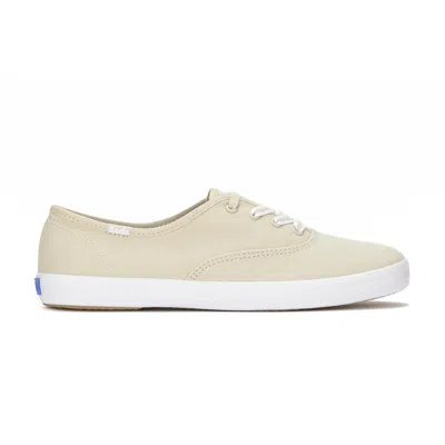Keds Women's Champion Canvas Lace-up Canvas Sneakers In Brown