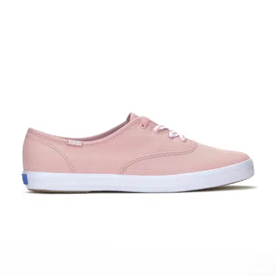 Keds Women's Champion Canvas Lace Up Canvas Sneakers In Pink
