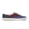 Keds Women's Champion Canvas Varsity Lace Up Canvas Sneakers In Multi
