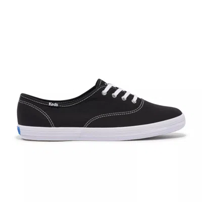 Keds Women's Champion Originals Lace-up Canvas Sneakers In Black