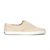 Keds Women's Champion Round Toe Leather Slip On Leather Sneakers In Pink