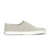 Keds Women's Champion Round Toe Seed Stripe Slip On Canvas Sneakers