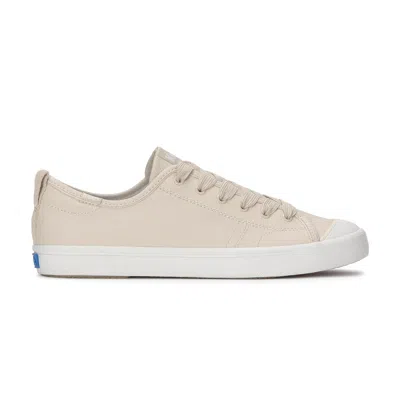 Keds Women's Cruise Coated Canvas Slip-on Canvas Sneakers In Sand