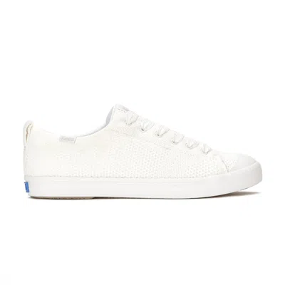 Keds Women's Cruise Knit Slip-on Canvas Sneakers In White