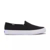 Keds Women's Double Decker Canvas Slip On Canvas Sneakers In Black