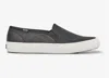 Keds Women's Double Decker Embossed Leather Shoe In Black