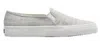 Keds Women's Double Decker Static Ticking Stripe Shoe In Grey