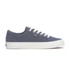 Keds Women's Jump Kick Chambray Lace Up Canvas Sneakers In Gray