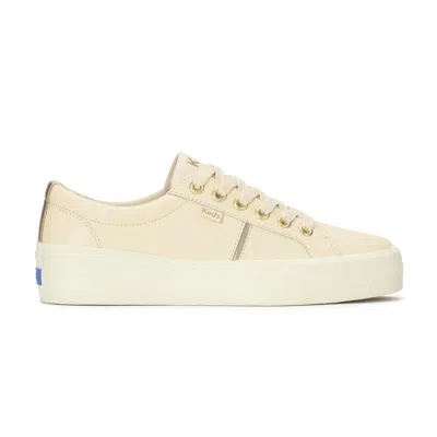 Keds Women's Jump Kick Duo Leather Lace-up Leather Sneakers