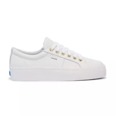 Keds Kickback Womens Fashion Lifestyle Casual And Fashion Sneakers In White