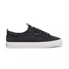 Keds Women's Kickback Canvas Casual Sneakers From Finish Line In Black