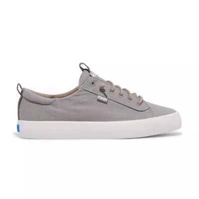 Keds Women's Kickback Canvas Casual Sneakers From Finish Line In Grey