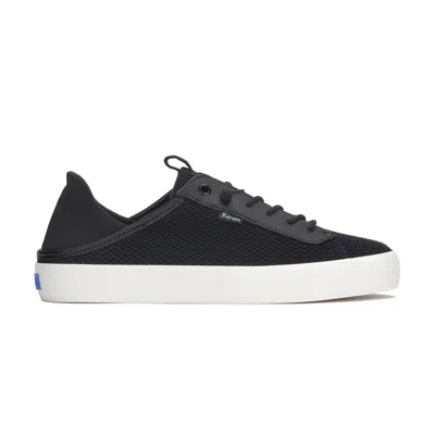 Keds Women's Kickback Crashback Cotton Mesh Slip On Canvas Sneakers In Black