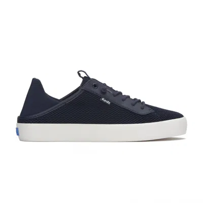 Keds Women's Kickback Crashback Cotton Mesh Slip On Canvas Sneakers In Navy
