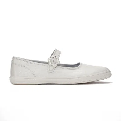 Keds Women's Maisie Mary Jane Grosgrain Sneakers In Light Grey