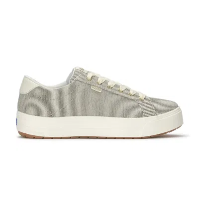 Keds Women's Park Seed Stripe Lace Up Canvas Sneakers In Multi