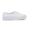 Keds Womens Fitness Lifestyle Casual And Fashion Sneakers In White