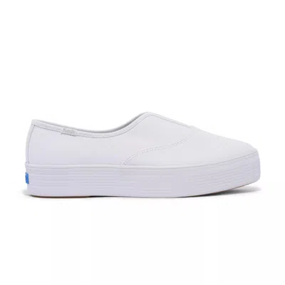 Keds Women's Point Slip Canvas Canvas Sneakers In White