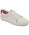 Keds Unisex|women's Pursuit Leather Denim Heel Lace Up Leather Sneakers In Egret/champagne