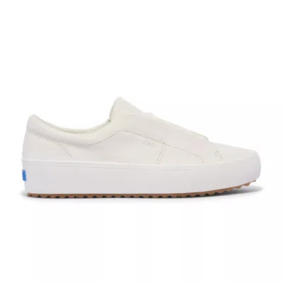 Keds Women's Remi Leather Slip On Leather Sneakers In White