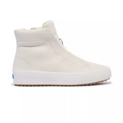 KEDS WOMEN'S REMI MID ZIP LEATHER BOOTIES LEATHER