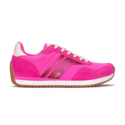 Keds Women's Rena Nylon/leather Lace-up Sneakers In Pink