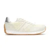 Keds Women's Rena Nylon/suede Lace Up Canvas Sneakers In Egret/cream