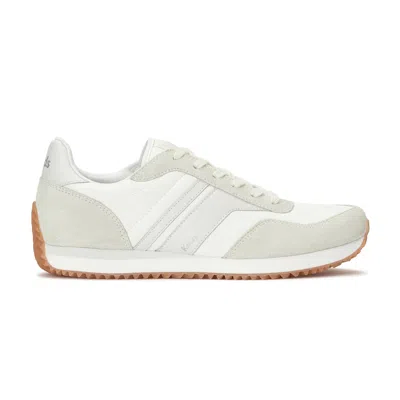 Keds Women's Rena Nylon/suede Lace-up Leather Sneakers In White