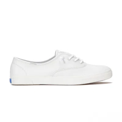 Keds Women's Rillax Champ Soft Leather Slip-on Sneakers In White