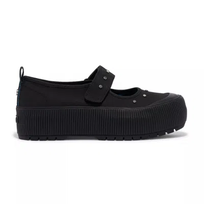 Keds Women's X Monster High Mary Jane Canvas Stud Canvas Sneakers In Black