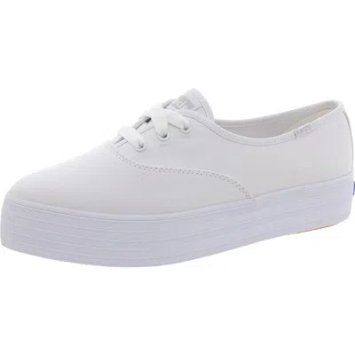 Keds Womens Fitness Lifestyle Casual And Fashion Sneakers In White