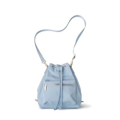 Kedzie Women's Aries Convertible Bucket Bag In Sky