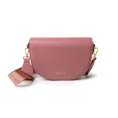 Kedzie Women's Luna Crossbody Bag In Mauve In Multi
