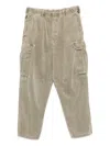 Keeling Corduroy Cargo Pants In Brown