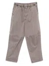 Keeling Gabardine Trousers In Gray